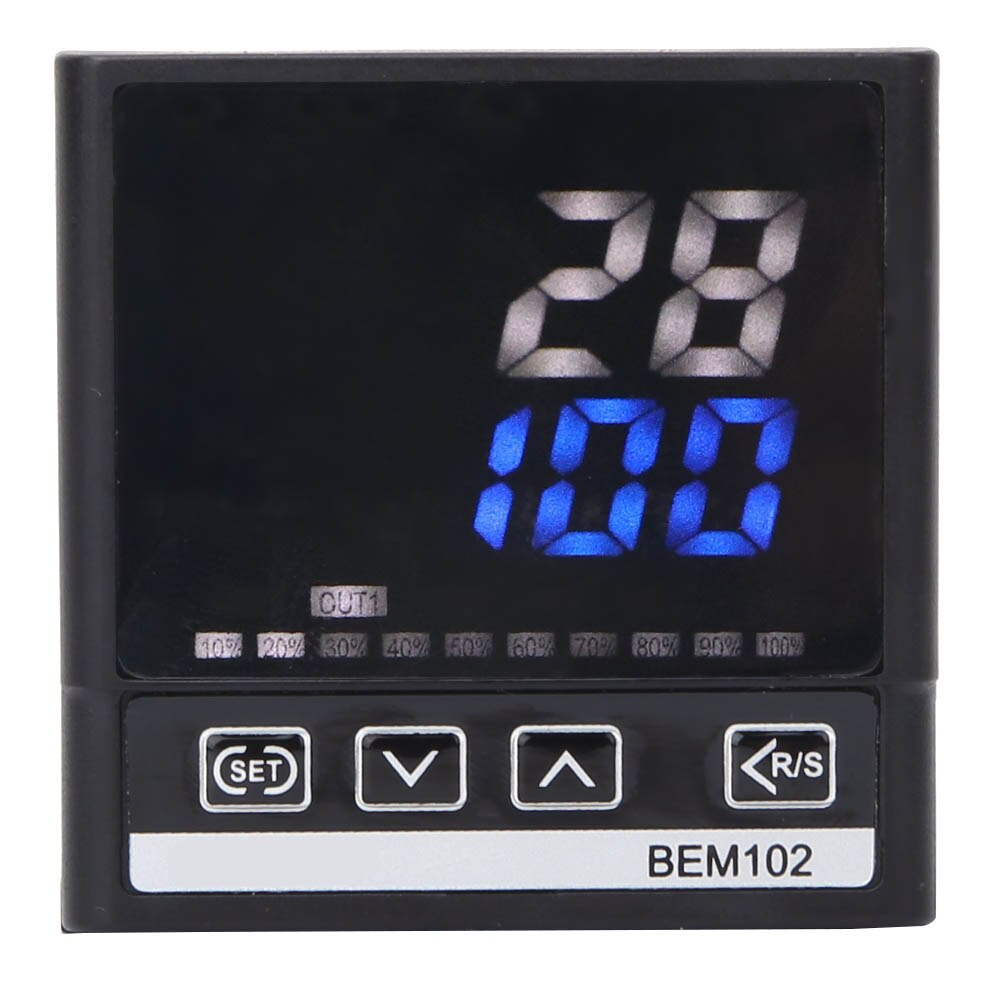 LED Digital Tube Display Thermostat Temperature Controller 0-400 Celsius180-240VAC K-Type Thermostats