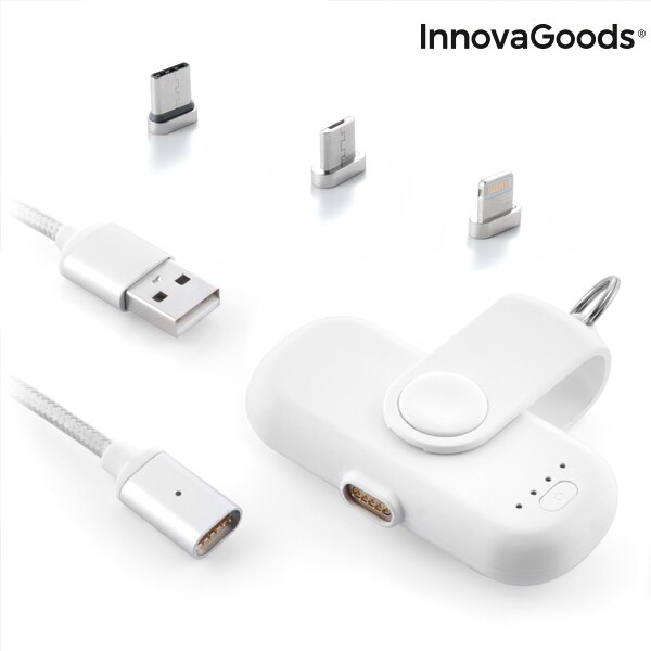 Innovagoods Pocket Magnetische Power Bank 1000 Mah