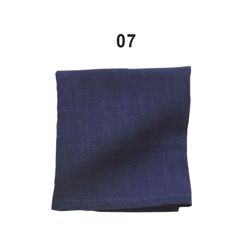 1PC Solid Color Cup Dishes Accessories Cotton Linen Napkin Clot Handkerchief Tea Towels Ceremony Bowl Teapot Cleaning Towel: 7