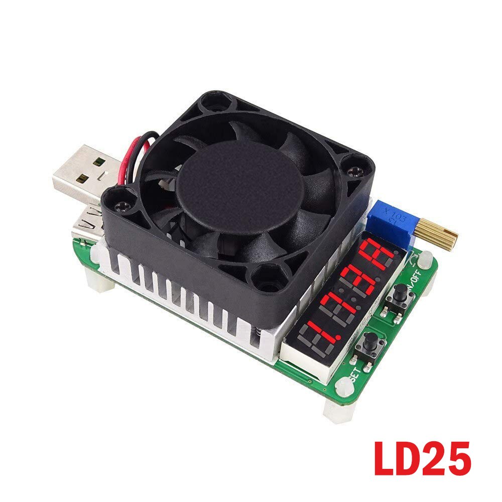 Voltmètre ammètre UM34 UM34C LD25, pour application USB 3.0 type-c, tension continue, charge de batterie, mesure de résistance de câble: LD25