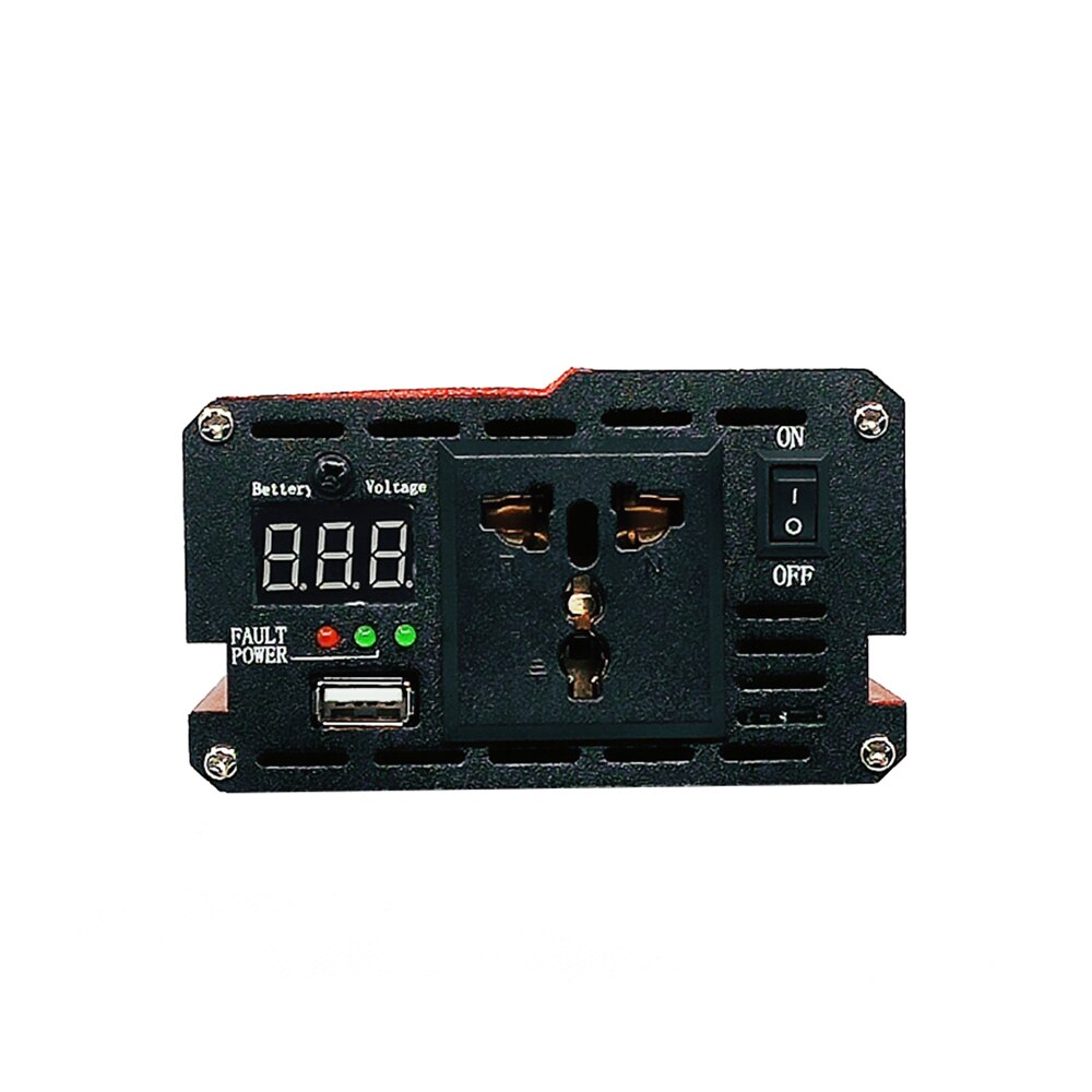 Universal- Spannung Konverter, Energie Wandler, 500W 4USB Energie Regler Digital Anzeige Energie Konvertieren DC 12V zu AC 220V-240V