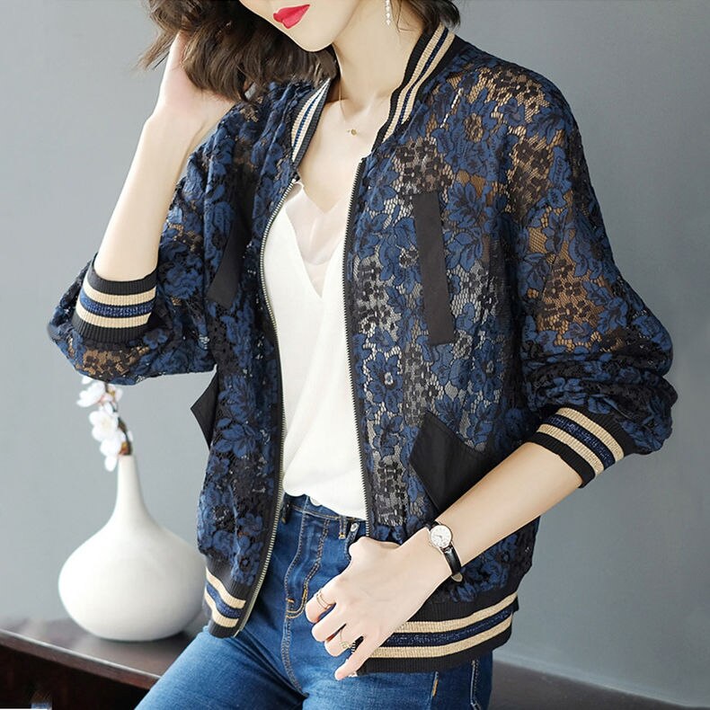 jacket women bomber jackets cool Army slim Long Sleeve O-Neck Short zipper Casual Coat chaquetas motorista outwear
