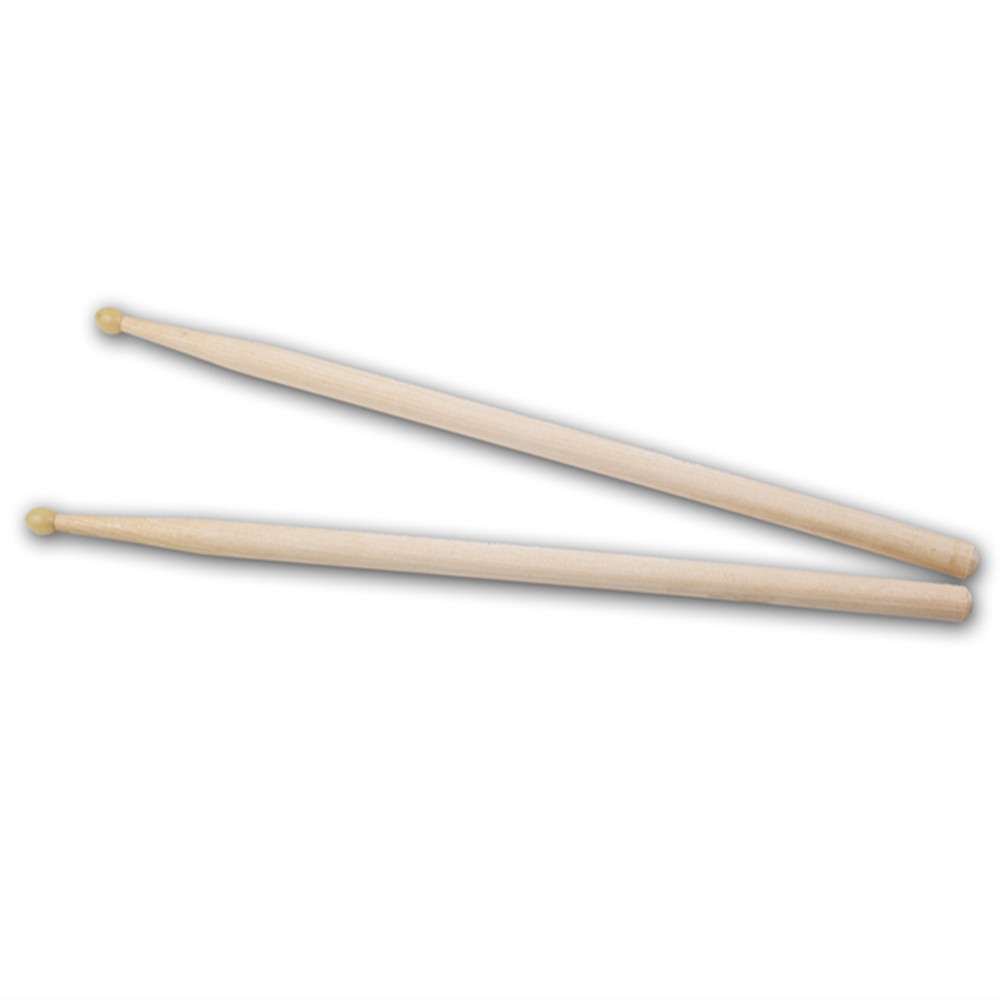 Baquetas de madera de arce 5A 7A, estante de batería electrónica, baquetas con punta de nailon, palos musicales, piezas de instrumentos de percusión, 1 par
