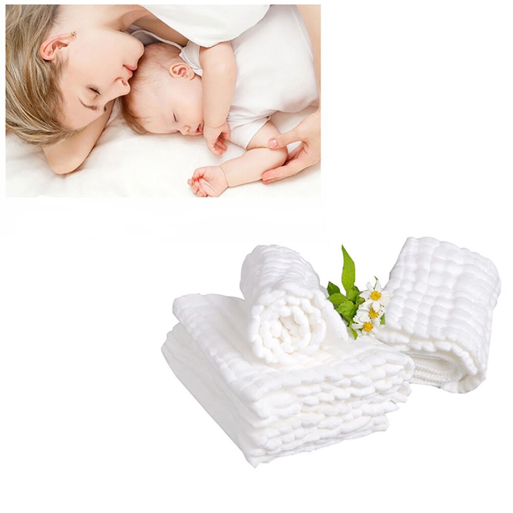 Soft Cotton 12-Layer Infant Baby Diaper Cloth Healthy Absorbent Nappy Underwear