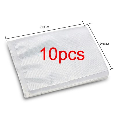 Kitchen Food Vacuum Sealer Bag Storage Bags For Vacuum Sealer Food Packaging Machine Saver Fresh Long time Vacuum Sealer: 10 pcs 28X35cm