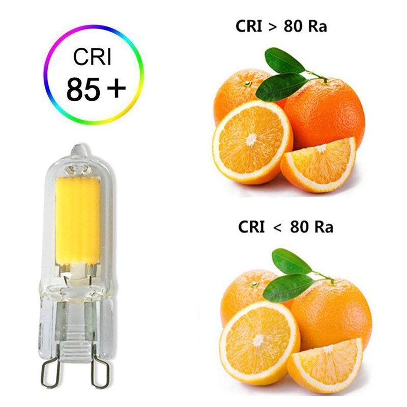 G9 led-lampen cob 15w halogeen equivalent 2w 110v 220v dimbaar  g9 lampen voor hanglampen, verlichting voor thuis, kroonluchters