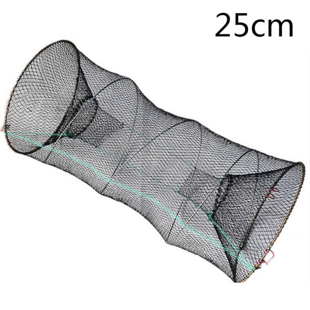 Galvanized Nylon Fishing Net Fish Crab Crayfish Lobster Catcher Pot Automatic Trap Collapsible Trap Cast Keep Net Umbrella Cage: B1