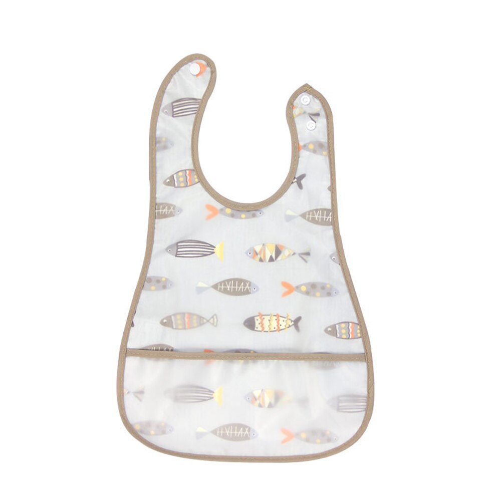 Bibs EVA Waterproof Adjustable Lunch Feeding Bibs Cartoon Feeding Cloth Children Apron Babador Bandana: 3
