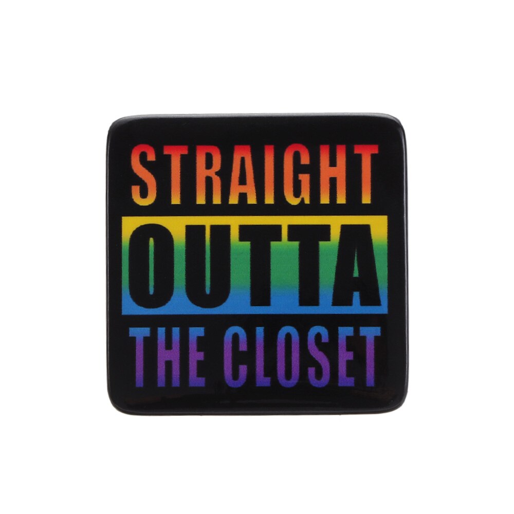 Broche unisexe en émail, drapeau LGBT, arc-en-ciel, cœur, paix et amour, sac à vêtements, épingle à revers, Gay, lesbiennes, icône de fierté, Badge, bijoux: 7