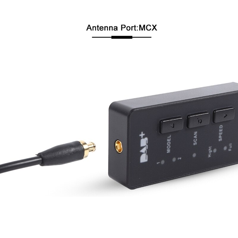 Auto Dab/Dab + Ontvanger Digitale Radio Tuner Ontvanger O Broadcast Ontvanger Voor Auto Stereo