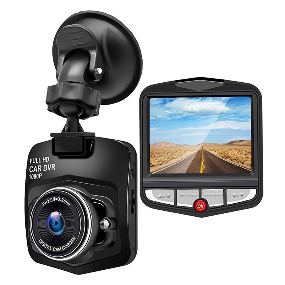 Bilkamera  hd 1080p dashcam dvr-inspelare dashcam bil dvr auto backkamera fordonsbilkamera med spegelinspelare: Ingen
