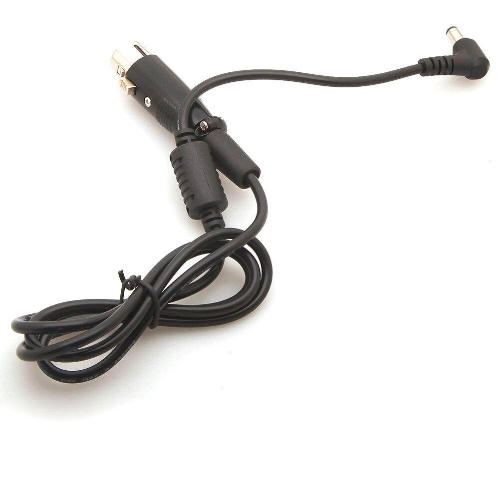 100cm Power Cable DC 5.5x2.5mm 4 Pin XLR Female DC Connector Video Power Cable for Photography Pro Vedio Camera
