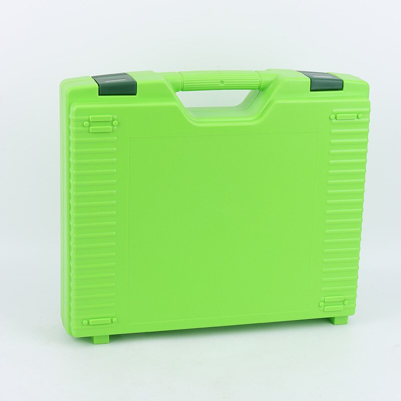 Portable Tool Box Multifunction Empty Suitcase Tool Box for House Skrzynka Narzedziowa Home Accessories EI50GH: Green