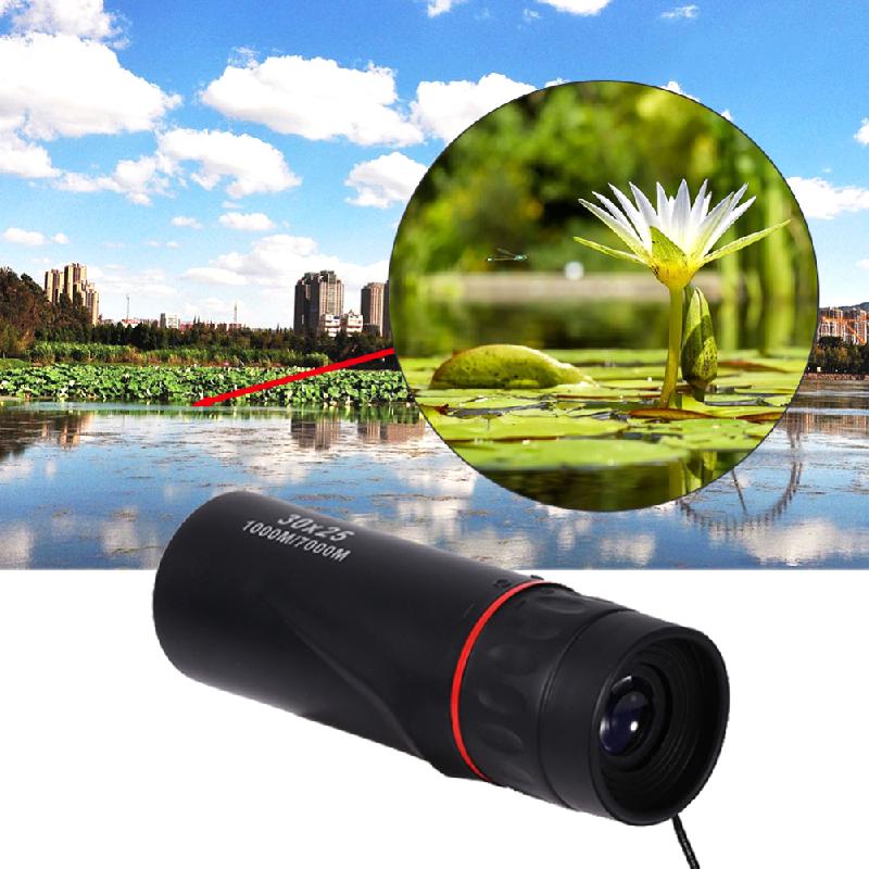 Monocular Handy Mini Telescope Metal MaterialHD 30x25 Close observation for Opera Museum the Theater