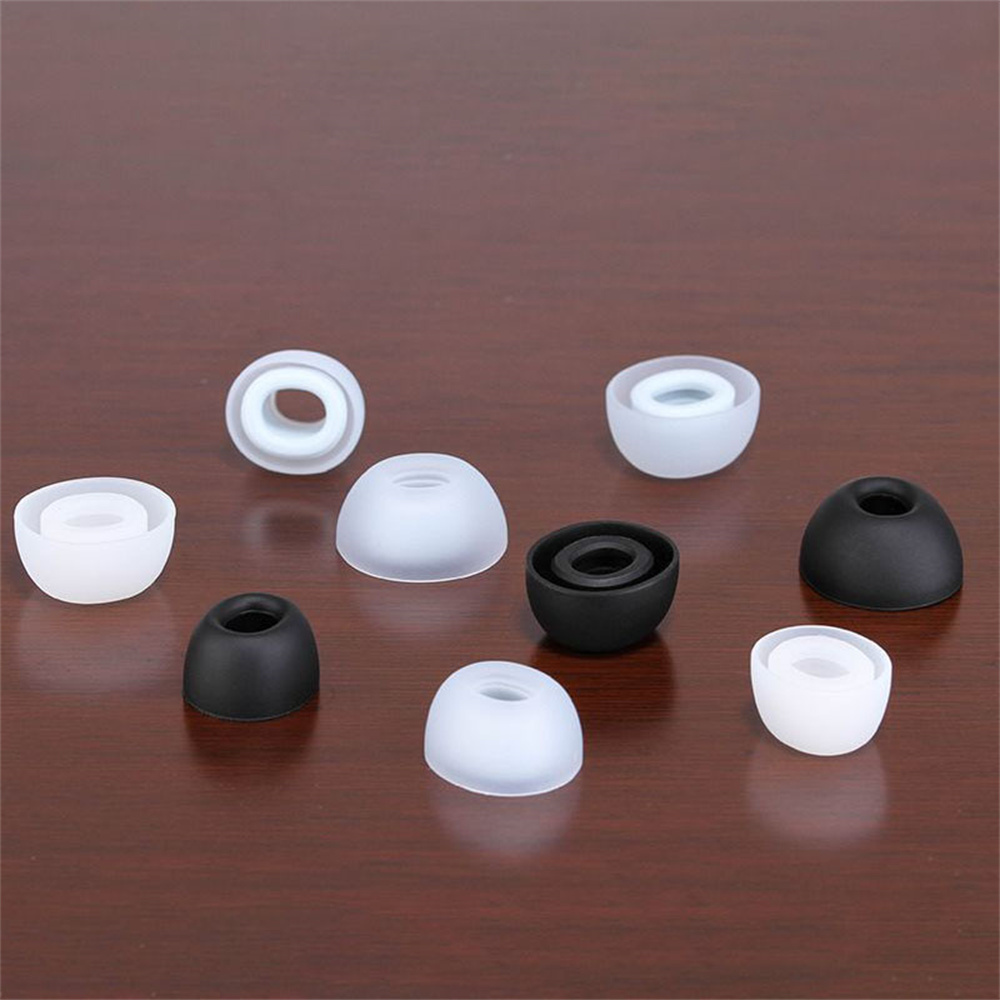 Silikonowe końcówki douszne robić słuchawek Xiaomi Redmi pąki 6zawodowiec Wkładki douszne Wymienne zatyczki robić uszu Eargel