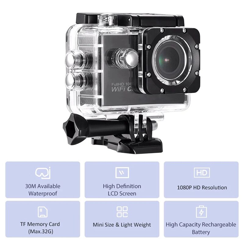 Bij -g100 buiten 2.0 inch lcd  sn 1080p high definition camera scouting videocamera ondersteund 32g( max.) tf kaart waterdicht d