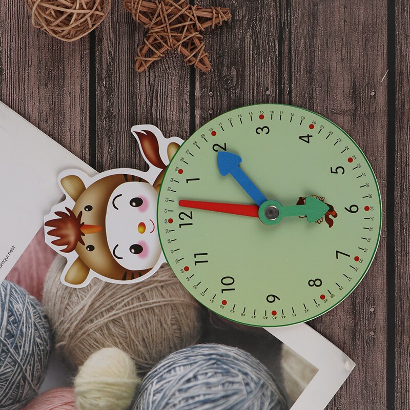 Numbers Time Learning Funny Gadgets Interesting Toys For Children Kid Wooden Clock Toys Education Fun Toys