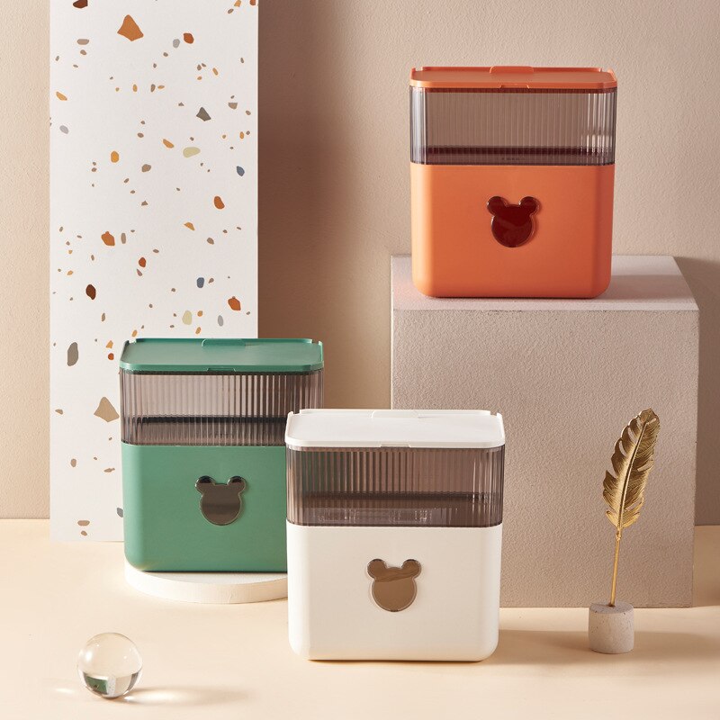 Toilet Paper Holder Waterproof Wall Mounted Toilet Paper Tray Roll Paper Tube Storage Box Tray Tissue Box Shelf