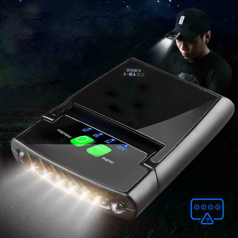 Lampe Frontale, 5 Modes COB XPE Étanche Mouvement LED