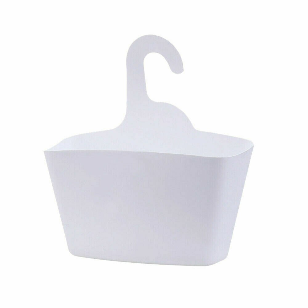 1 sztuk plastikowe wielowarstwowe wiszące koszyk strąk prysznic kosz łazienkowy organizator stojaki dormitorium koszyk na rozmaitości koszyk strąk prysznic: biały
