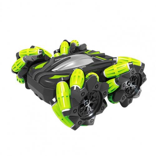 1:16 Rc Stunt-Auto 4WD 2.4G Drift 360 Rotierenden Hoge Snelheid Klettern Off-Road Racing Auto Mit led Lichter Spielzeug: BlackGreen