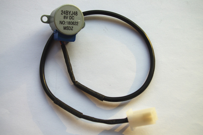 24BYJ48 motor paso a paso de 8V CC, 4 fases, 4 líneas, extensor, inversor, generador, aire acondicionado, motor paso a paso, piezas de carburador