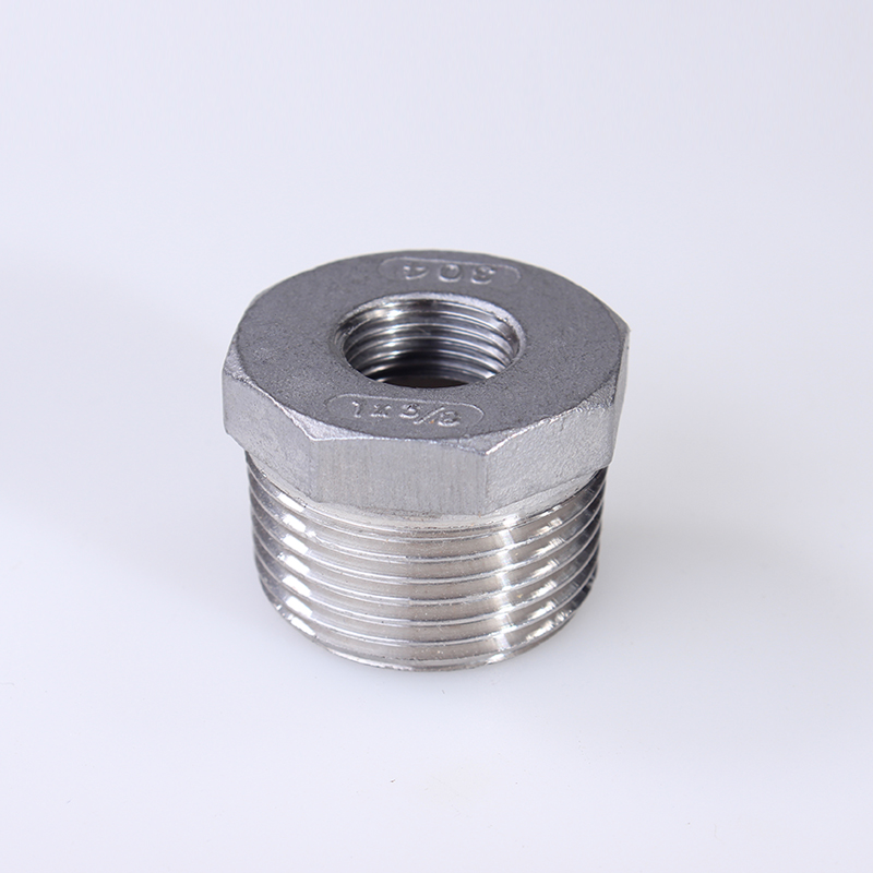 Tonifying Heart Reducer Bushing Male x Female 1/8" 1/4" 1/2" BSPT Thread Stainless Steel SS304 Pipe Fittings For Water Gas Oil