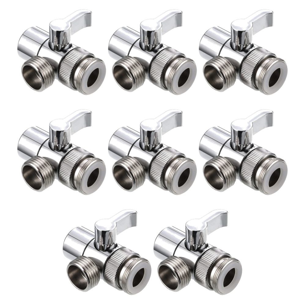 1-10PCS Switch Faucet Adapter Kitchen Sink Splitter Diverter Valve Water Tap Connector Separator For Sink Toilet Bidet Shower: green
