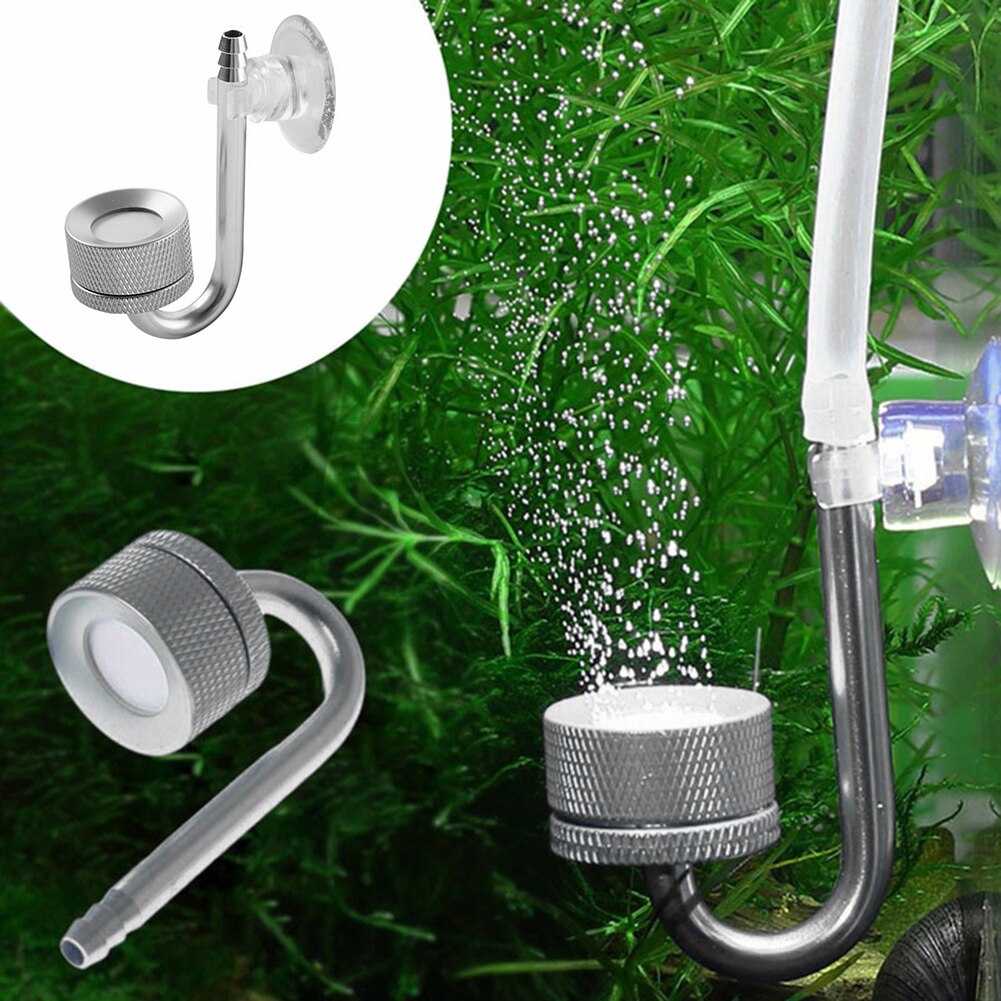 Aquarium Verstuiver, CO2 Verstuiver Outer‑ CO2 Reactor Diffuser, Aquarium voor vissen M1 12/16mm