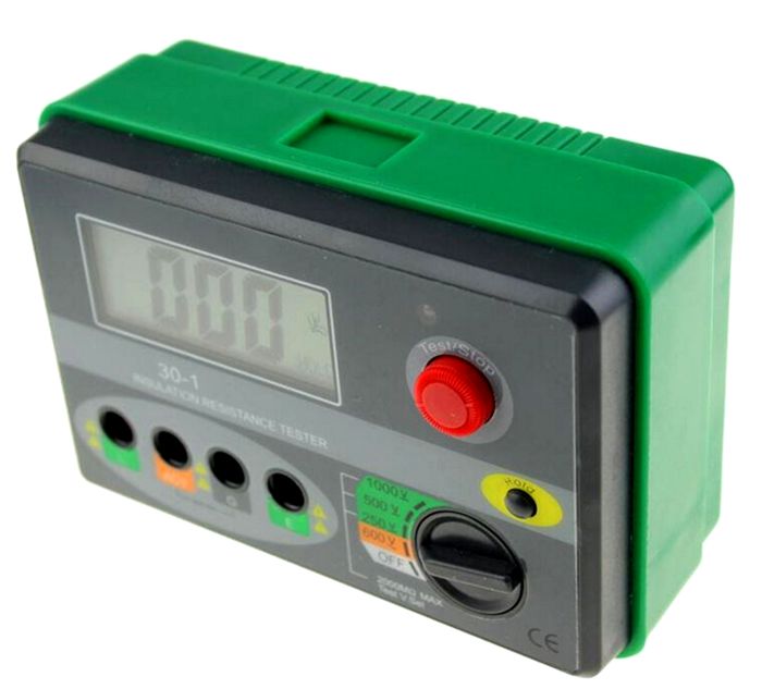 DY30-1 digital megger, AC voltage 600V, 250V ~ 1000V insulation resistance tester.