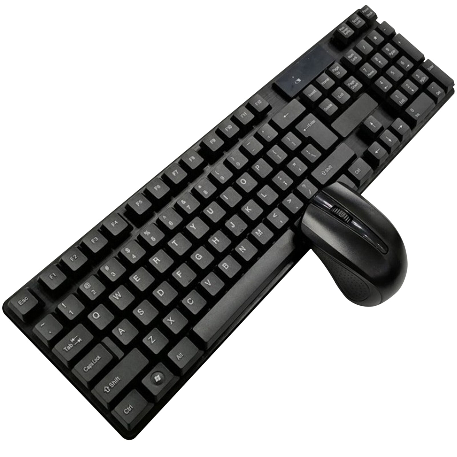 2.4Ghz Wireless Keyboard and Mouse Protable Office Membrane Keyboard Mouse Combo Set For Notebook Laptop Desktop PC Computer
