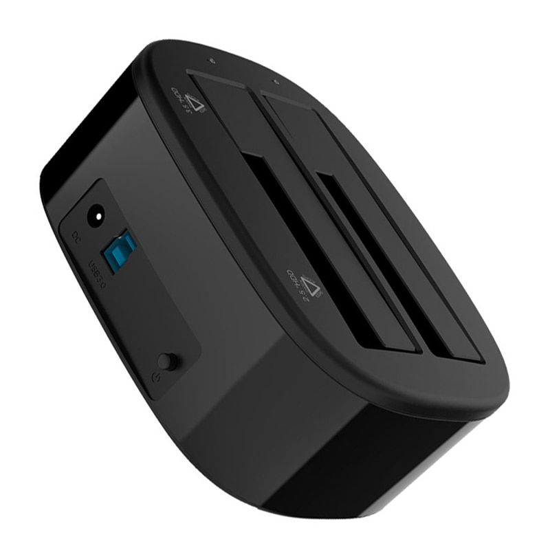 Orico 6228 us 3 3.5 zoll dual bay usb 3.0 to sata hdd ssd gehäuse dockingstation festplatte werkzeugfreier duplikator 16tb für pc (eu-stecker