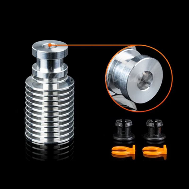 V6 HeatSink Extruder Radiator Voor V6 Hotend Afstandsbediening 1.75 MM Direct & Bowden Voor Voeden 3D Printer Extruder AQUA