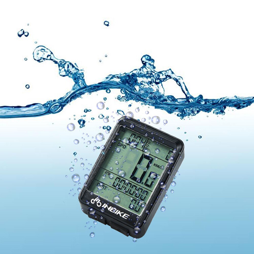 INBIKE Waterproof Bicycle Computer Odometer Wireless Mountain MTB Road Bike Cycling Stopwatch LCD Digital Speedometer Watch
