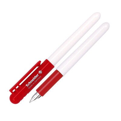 Germany Schneider BK401 children students practice calligraphy pen male and female 0.38 mm EF pointed bag mail: Red