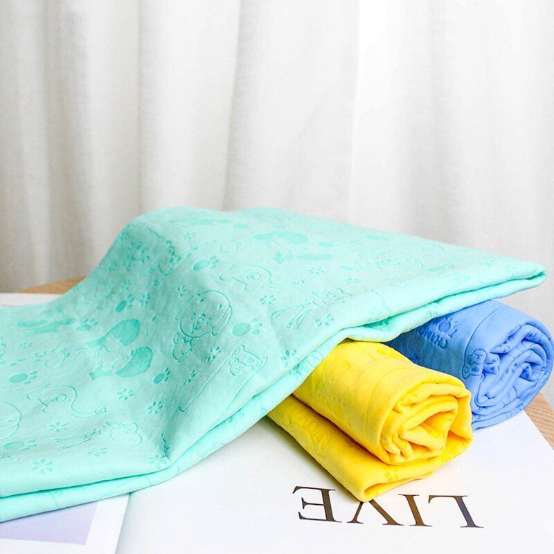 Pet Drying Towel - 66x43cm - Super Absorbent PVA Suede - Washable Dog & Cat Towel