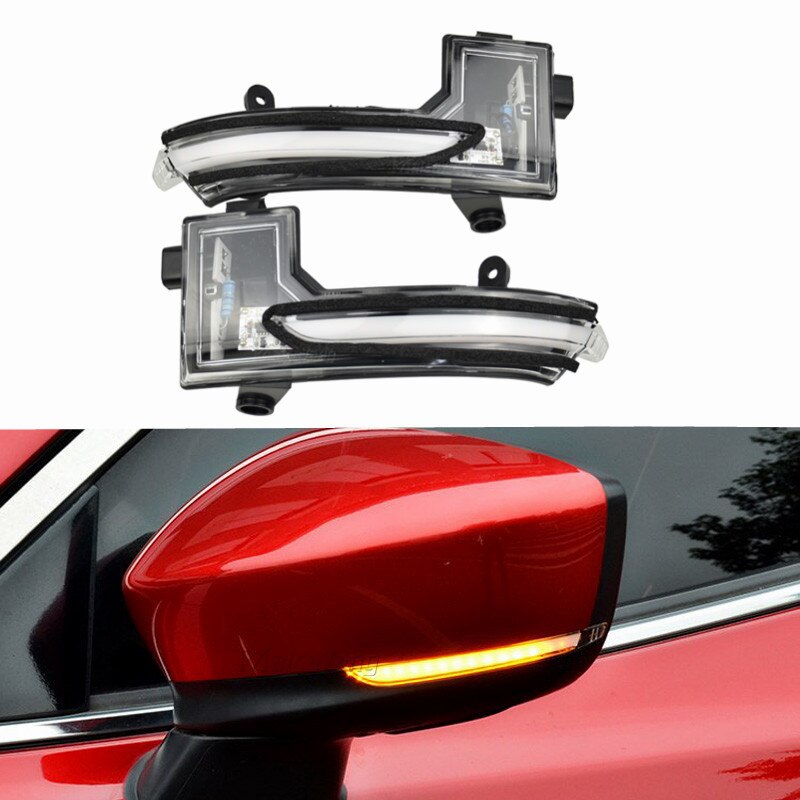 QKLsudua 2pcs dynamische richtingaanwijzer lamp zijspiegel sequentiële QKLsudua 2pcs dynamische richtingaanwijzer lamp zijspiegel sequentiële