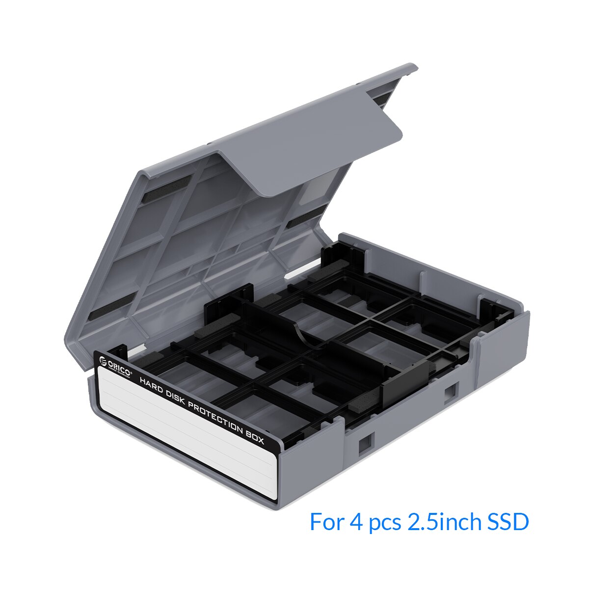 Orico Php Harde Schijf Beschermende Doos Draagbare Pp 3.5-Inch Harde Schijf Beschermende Doos Waterdichte Externe Harde Schijf Opslag doos: ORICO PHP25-OR-Grey