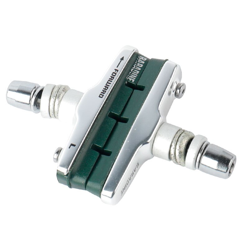 Baradine Ceramics Rims V-Brake Blocks BMX Folding Bicycle Brak Pad Linear Pull Friction Wheel Brake Replaceable Compound Inserts: 470CV-4 Silver