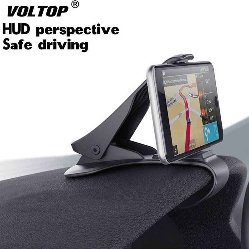 Universele Telefoon Houder Auto Accessoires Dashboard Decoratie 4.0 "Tot 6.5" Mobiele Telefoon Klem GPS Navigatie Mount Stand