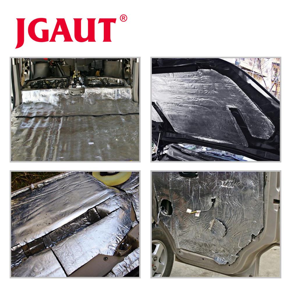 Jgaut 10mm eristysmateriaali autoovi auton konepelti äänieristys palomuuri katto suoja vaimennin kestävä matto melunvaimennus