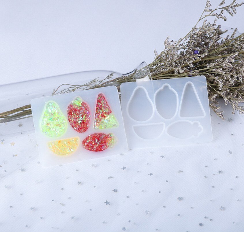 Transparent Silicone Mould Resin Decorative Craft DIY Various hairpins Mold epoxy resin molds for jewelry: I