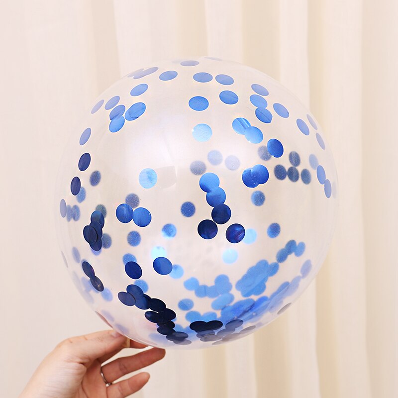 1pcs Purple Sequins Inflatable Toys Traditional Balloon Kids Children Party Flying Toy Outdoors Fun Random Color: b