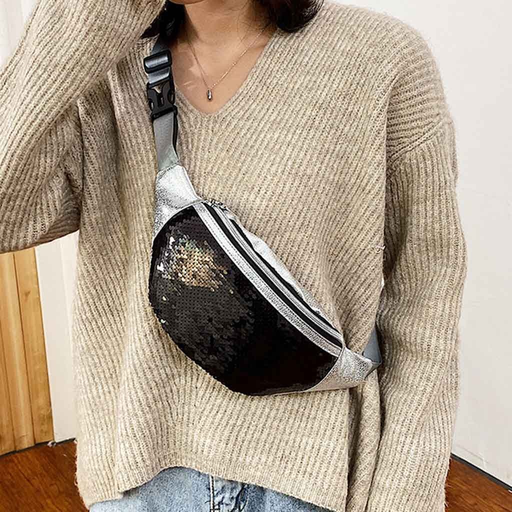 Neue Frauen taille tasche Mädchen fanny Pack Frauen Gürtel Tasche Serpentin Jahrgang Taille Taschen miserabel Beutel Telefon Leder Brust packss