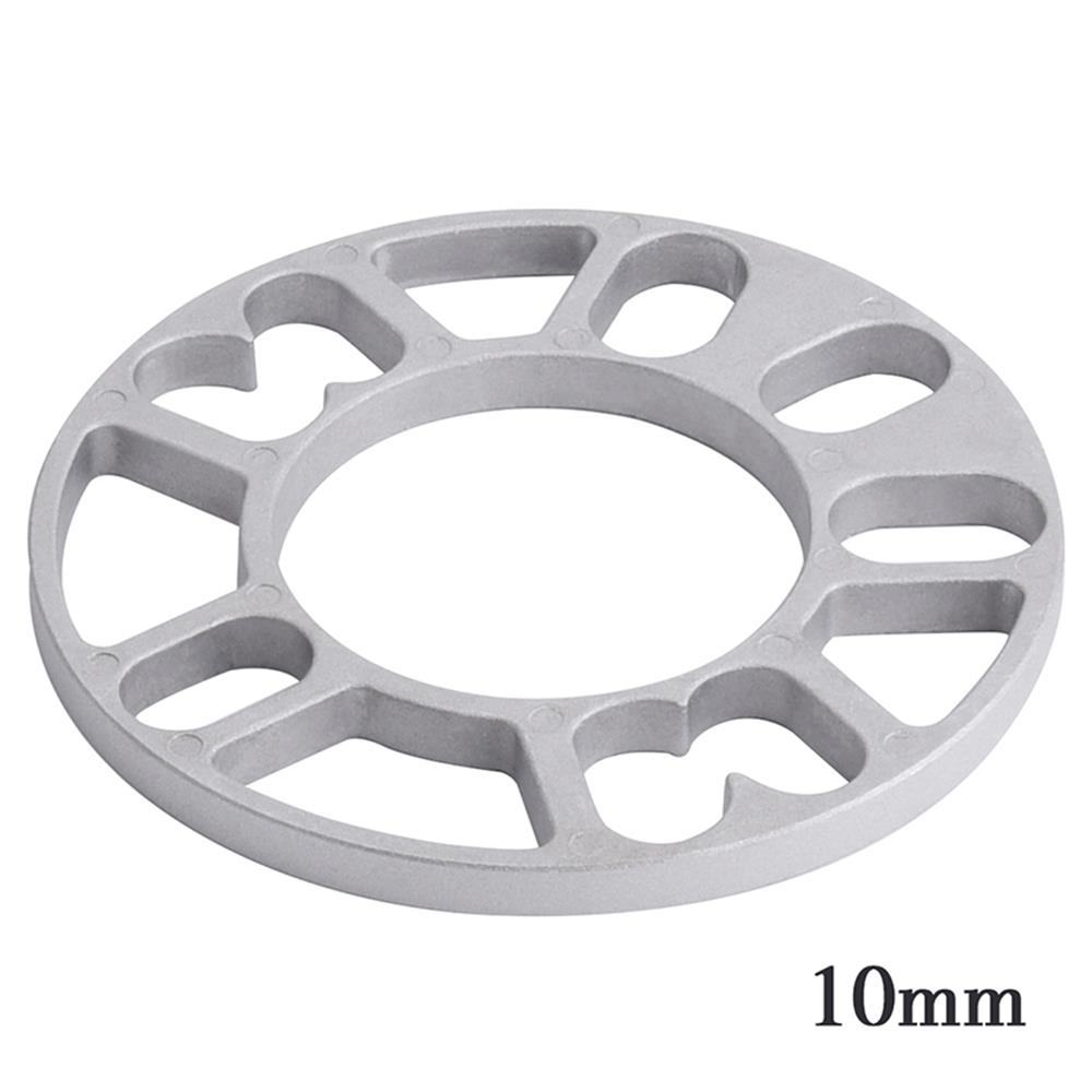 Espaciadores de rueda de coche Universal, adaptador de placa de cuñas, apto para 4x100, 4x114,3, 5x100, 5x108, 5x114,3, 5x, 5x120, 1 unidad: 10mm