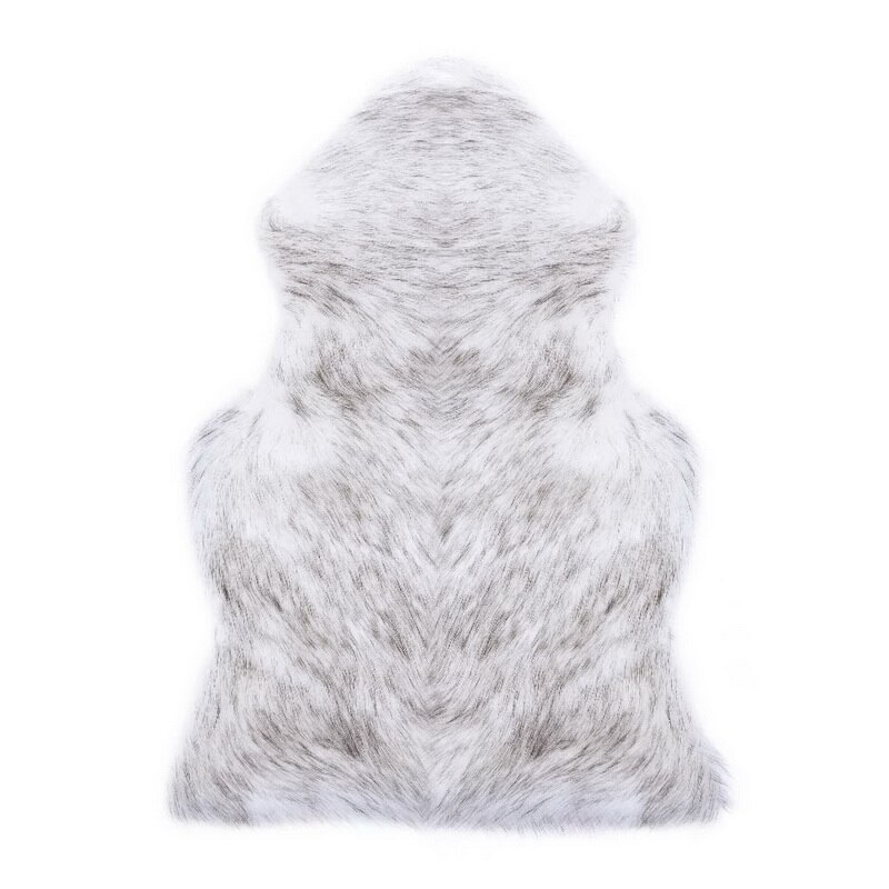 Zachte Kunstmatige Schapenvacht Tapijt Tapijt Stoel Cover Kunstmatige Wol Warm Harige Tapijten Huid Bont Karpetten Voor Woonkamer nordic: G142243A 40X60CM