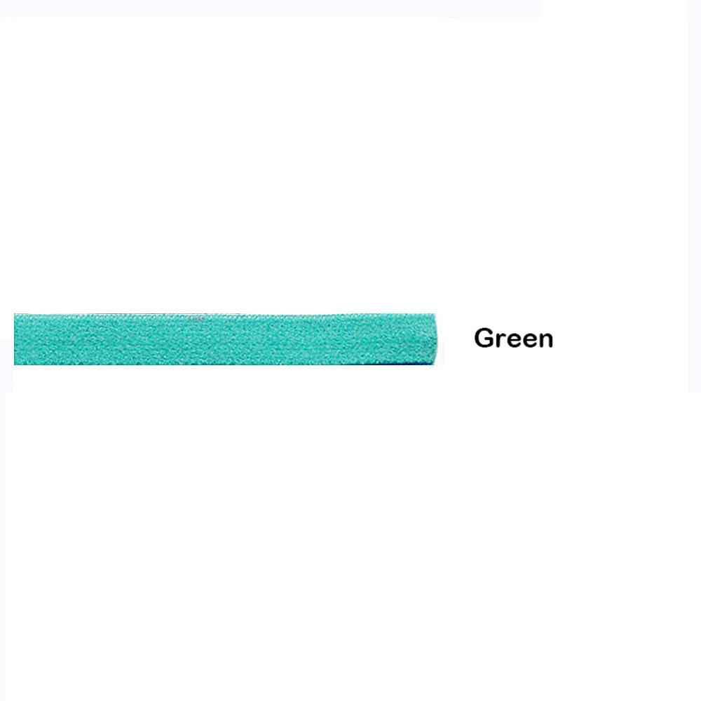 Bandeaux de Sport fins pour femmes et hommes, bandeau de cheveux de Yoga antidérapant, bandeaux élastiques pour le Football, le basket-ball, le Football, le Tennis et le Golf: green