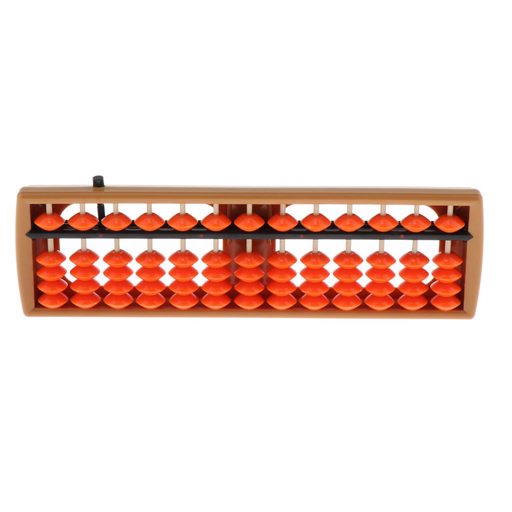 Multifunktionaler 13- stelliger chinesischer abakus für kinder – mathematik-lernmaterial