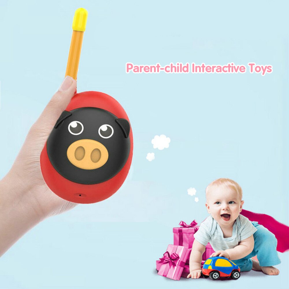 Kids Twee Way Radio Walkie Talkies Voor Kids Varken Interphone Ouder-kind Interactief Speelgoed Walky Talky Speelgoed Indoor Outdoor activiteit