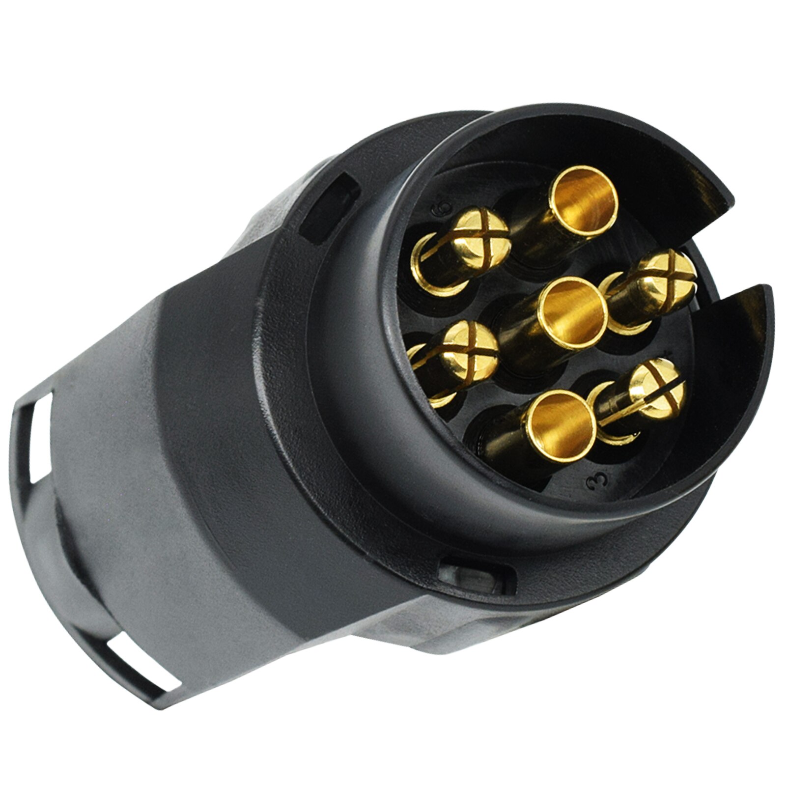 7 Pin To 13 Pin Trailer Adapter 12V Electric Converter Trailer Wiring Connector Towing Socket Towbar Truck Caravan Accessories